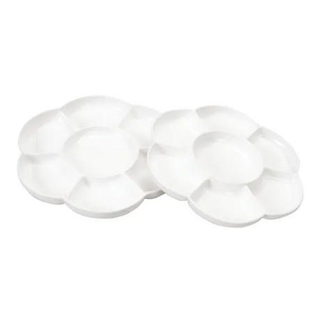 Lotus Paint Palette - 1 pair - 14 Wells - Modern Teaching Aids NZ