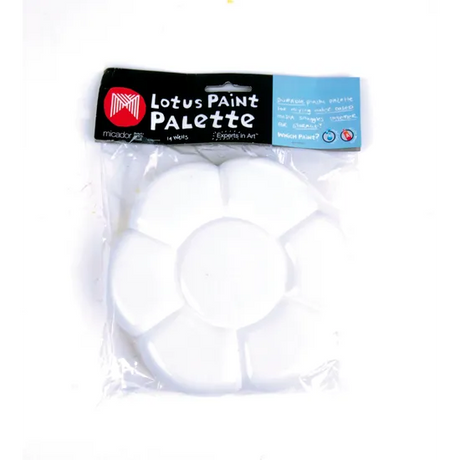 Lotus Paint Palette - 1 pair - 14 Wells - Modern Teaching Aids NZ