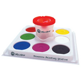 Micador Tempera Painting Station 8 Colours - Modern Teaching Aids NZ