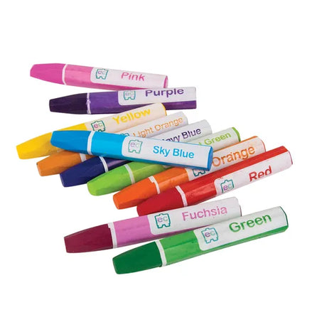 Hexagonal Oil Pastels in Case - Pack of 24 - Modern Teaching Aids NZ