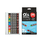 Micador - Standard Oil Pastels Pack of 12 - Modern Teaching Aids NZ