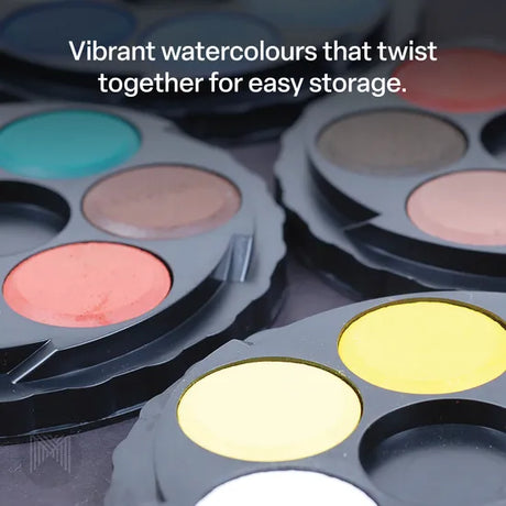Koh-I-Noor Watercolour Disc - 18 Assorted - Modern Teaching Aids NZ
