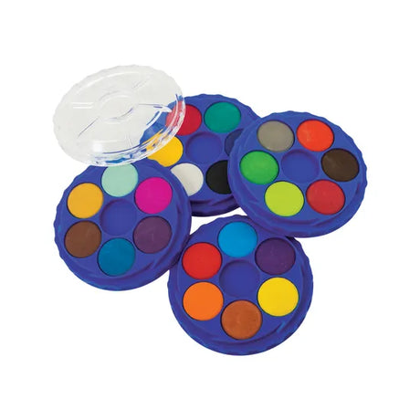 Creatistics Watercolour Discs - 24 Colours - Modern Teaching Aids NZ
