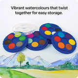 Creatistics Watercolour Discs - 24 Colours - Modern Teaching Aids NZ
