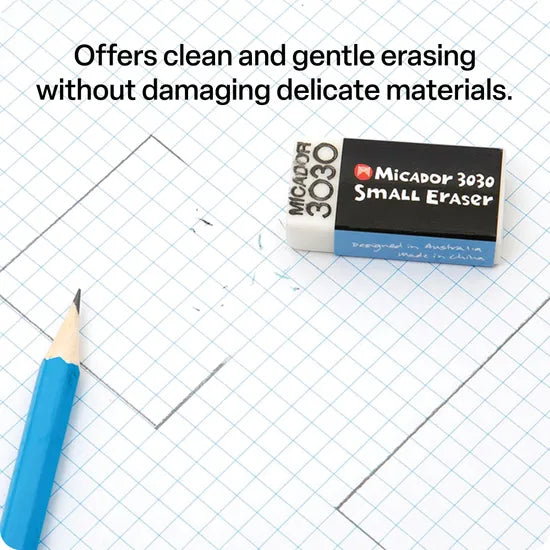 Small Erasers - Micador 3030 - Box of 30 - Modern Teaching Aids NZ