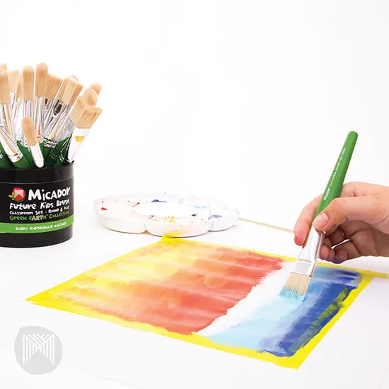 Paint Brush Class Set - Pack of 30 - Modern Teaching Aids NZ