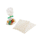 Christmas Cello Star Print Bags Pack of 25 - Modern Teaching Aids NZ