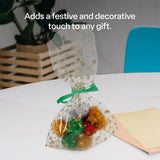 Christmas Cello Star Print Bags Pack of 25 - Modern Teaching Aids NZ