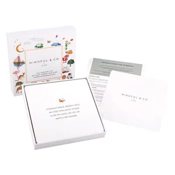 Mindful & Co - Yoga Flash Cards - Modern Teaching Aids NZ