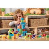 Magnetic Geometric Blocks - 28 pieces - Modern Teaching Aids NZ