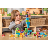 Magnetic Geometric Blocks - 28 pieces - Modern Teaching Aids NZ