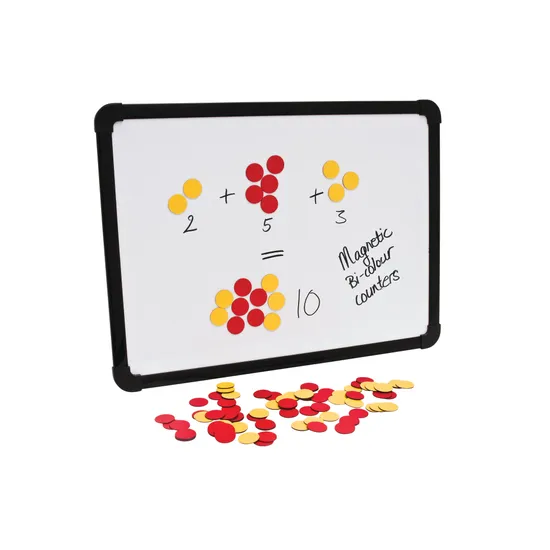 Teachables Magnetic Bi-Colour Counters - Circles, Set of 100 - Modern Teaching Aids NZ