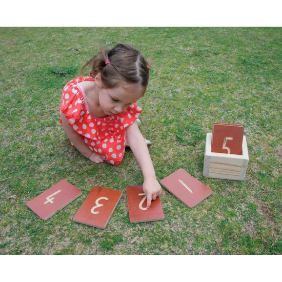 Wooden Numbers & Letters Tracing Set - Modern Teaching Aids NZ