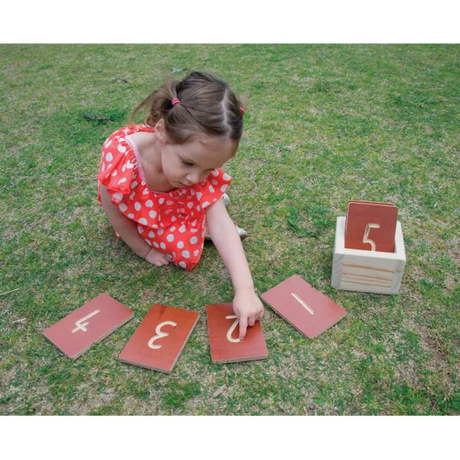 Wooden Numbers & Letters Tracing Set - Modern Teaching Aids NZ