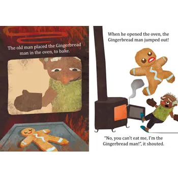 The Gingerbread Man Big Book - Modern Teaching Aids NZ