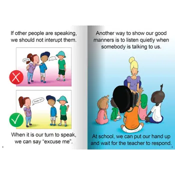 Happy Manners Big Book - Modern Teaching Aids NZ
