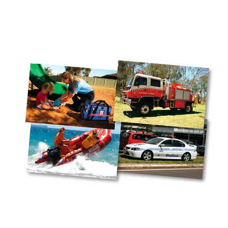 Emergency Services Puzzle & Poster Set of 4 - Modern Teaching Aids NZ