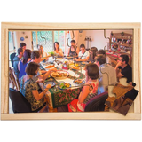 Multicultural Families Puzzle & Poster Set 8 - Modern Teaching Aids NZ