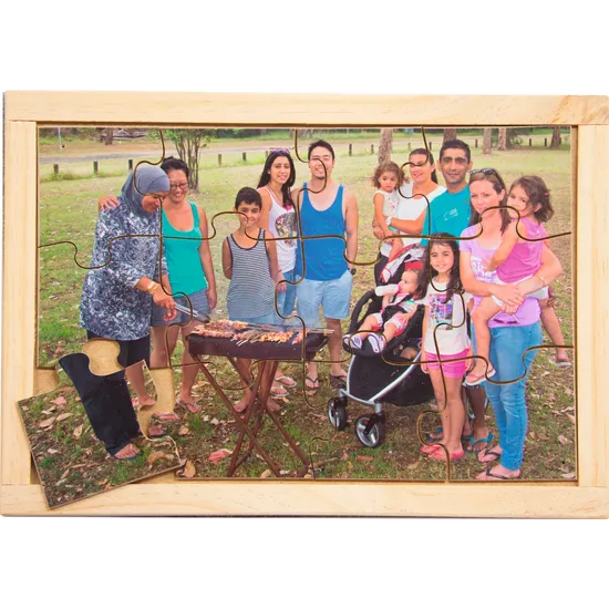 Multicultural Families Puzzle & Poster Set 8 - Modern Teaching Aids NZ