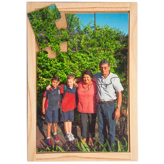 Multicultural Families Puzzle & Poster Set 8 - Modern Teaching Aids NZ