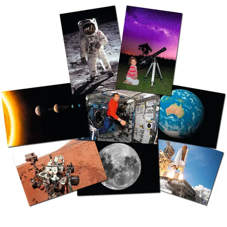 Space Puzzle & Poster Set of 8 - Modern Teaching Aids NZ
