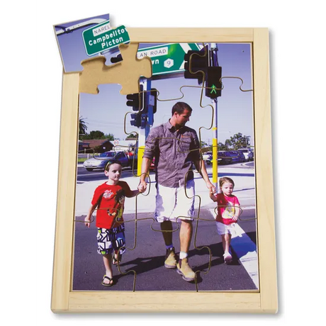 Road Safety Puzzle & Poster Set of 4 - Modern Teaching Aids NZ