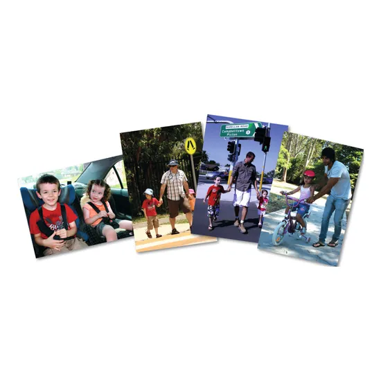 Road Safety Puzzle & Poster Set of 4 - Modern Teaching Aids NZ