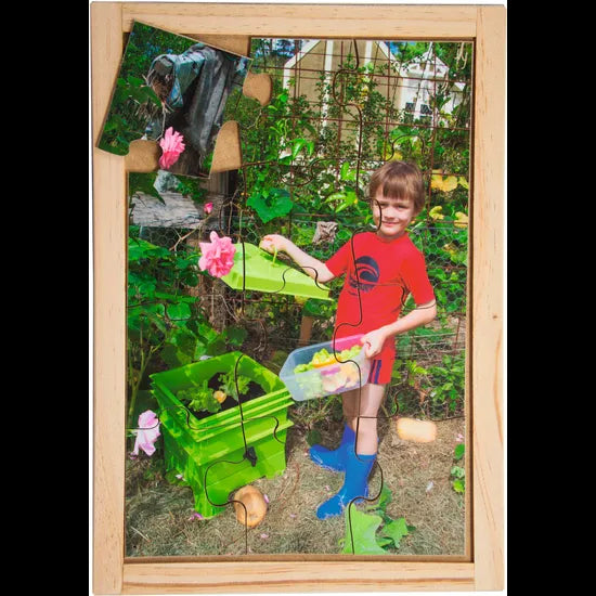 Sustainable Living Puzzle & Poster Set of 8 - Modern Teaching Aids NZ