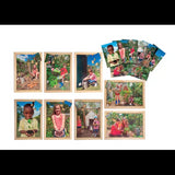 Sustainable Living Puzzle & Poster Set of 8 - Modern Teaching Aids NZ