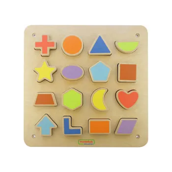 Masterkidz - Magnetic Shape Matching Panel - Modern Teaching Aids NZ