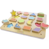 Masterkidz - Magnetic Shape Matching Panel - Modern Teaching Aids NZ