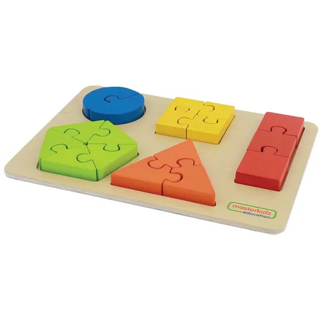 Masterkidz Shape Learning Puzzle - 17 Pieces - Modern Teaching Aids NZ