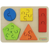 Masterkidz Shape Learning Puzzle - 17 Pieces - Modern Teaching Aids NZ