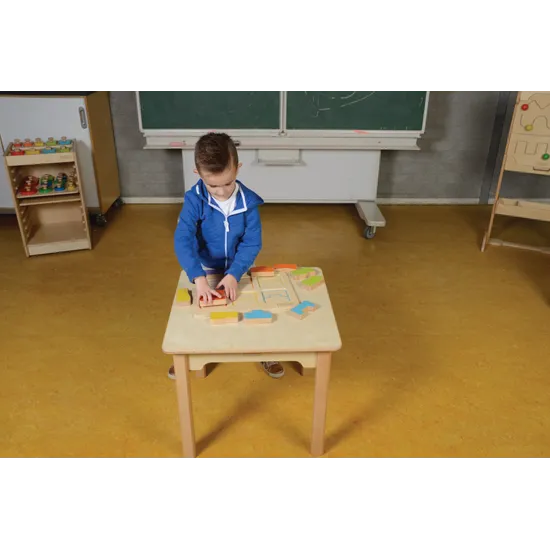 Masterkidz Shape Matching Puzzle - 12 Pieces - Modern Teaching Aids NZ