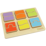 Masterkidz Shape Matching Puzzle - 12 Pieces - Modern Teaching Aids NZ