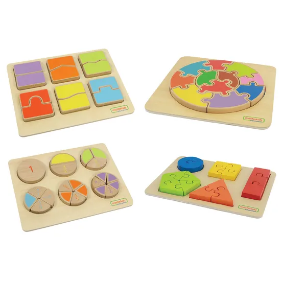 Masterkidz Puzzles Set - Set of 4