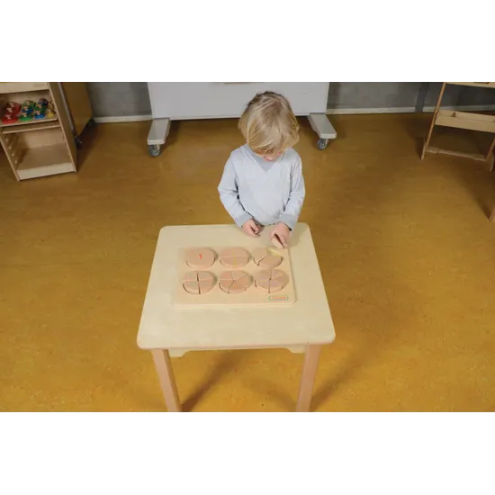 Masterkidz Fraction Learning Puzzle - 21 Pieces - Modern Teaching Aids NZ