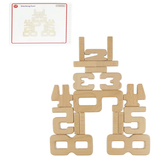 Masterkidz Number Kit - 1-10 Numeracy Tools, Set of 36 - Modern Teaching Aids NZ