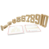 Masterkidz Number Kit - 1-10 Numeracy Tools, Set of 36 - Modern Teaching Aids NZ