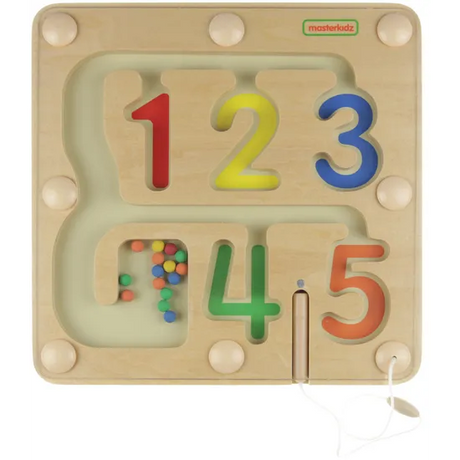 Masterkidz Magnetic Maze - 1-5 Numbers, Fine Motor Skill - Modern Teaching Aids NZ
