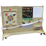 Masterkidz Free Standing STEM Wall 166 cm x 125 cm - Modern Teaching Aids NZ