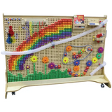 Masterkidz Free Standing STEM Wall 166 cm x 125 cm - Modern Teaching Aids NZ