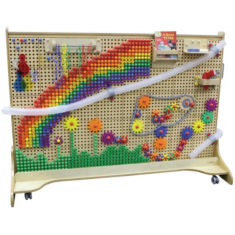 Masterkidz Free Standing STEM Wall 166 cm x 125 cm - Modern Teaching Aids NZ