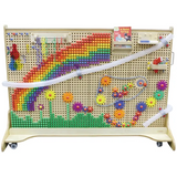 Masterkidz Free Standing STEM Wall 166 cm x 125 cm - Modern Teaching Aids NZ