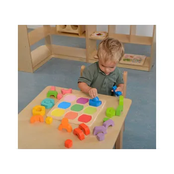 Masterkidz - Stacking Coloured Blocks - Modern Teaching Aids NZ