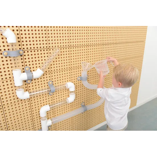 Masterkidz STEM Wall Pipe Builders - 119 Pieces - Modern Teaching Aids NZ