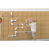 Masterkidz STEM Wall Pipe Builders - 119 Pieces - Modern Teaching Aids NZ