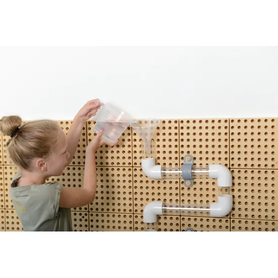 Masterkidz STEM Wall Pipe Builders - 119 Pieces - Modern Teaching Aids NZ