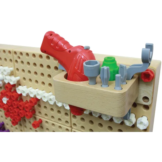 Masterkidz STEM Wall Power Tools - 8 Pieces - Modern Teaching Aids NZ