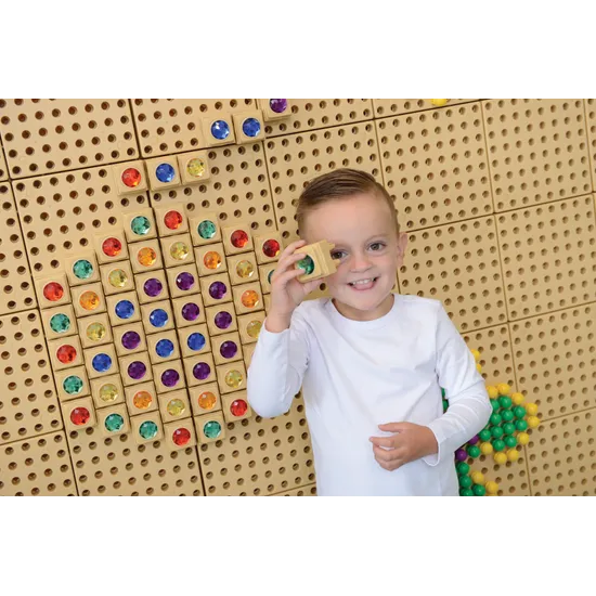 Masterkidz STEM Wall Gem Stones - 72 Pieces - Modern Teaching Aids NZ